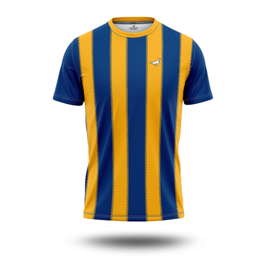 Yellow Stripes Football Jersey SR-4013