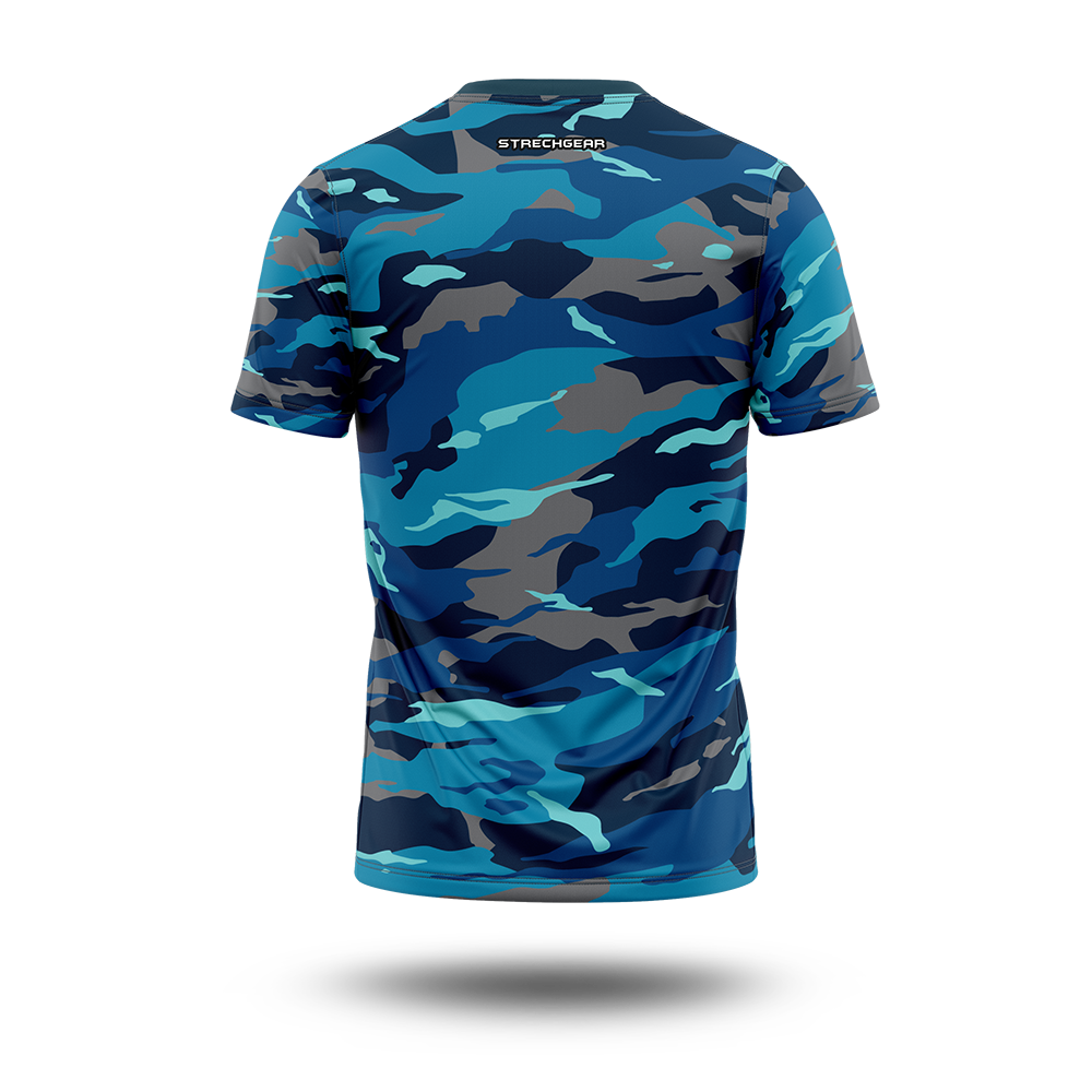 Blue Camo Jersey SR-3033