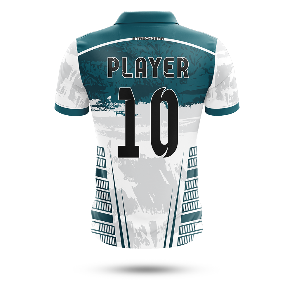 Teal Horizon Polo Jersey SP-2174