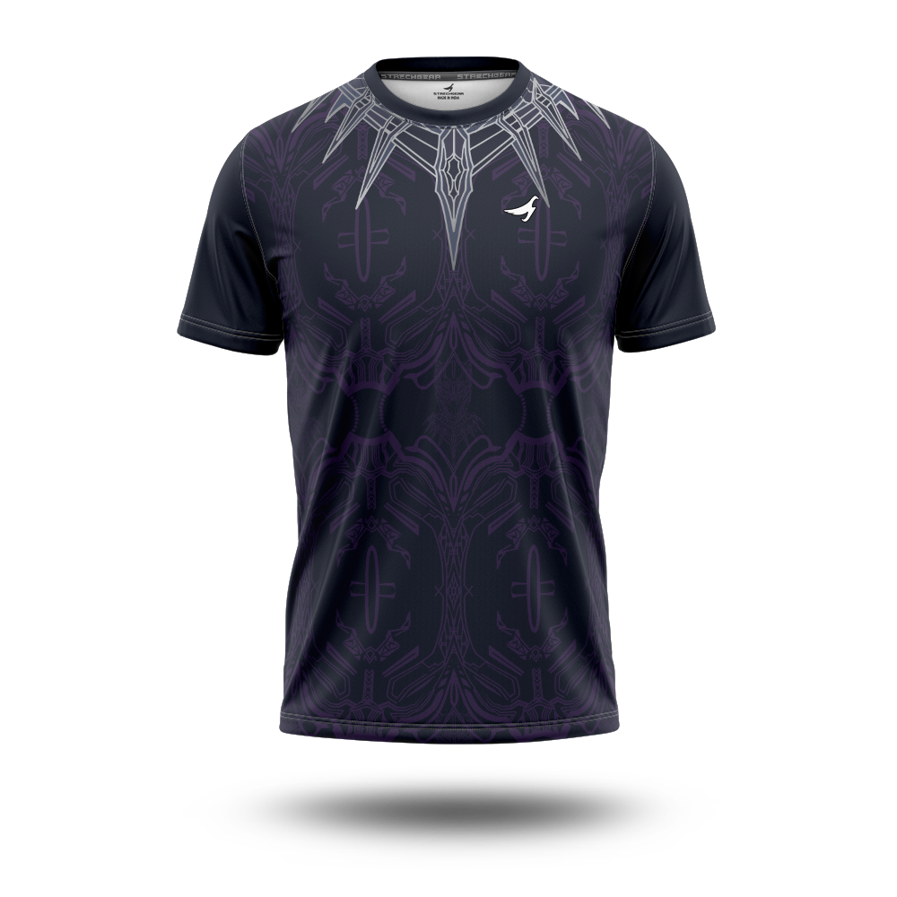Black Sublimation Jersey Black Panther Jersey SR-4061