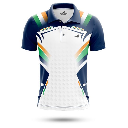 Customised White Cricket Jersey