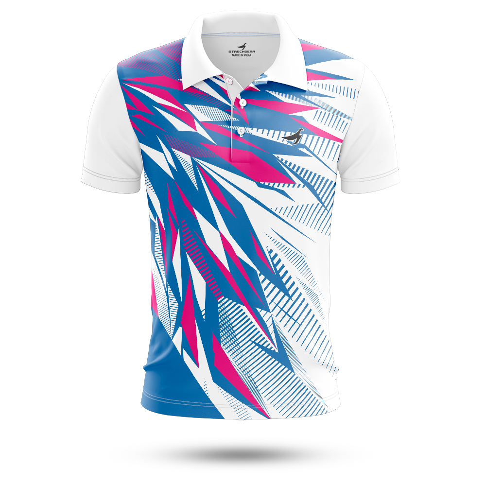 Fanatic Fusion Badminton Polo Jersey SP-2129