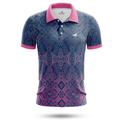 Tribal Bloom Polo Jersey SP-2178