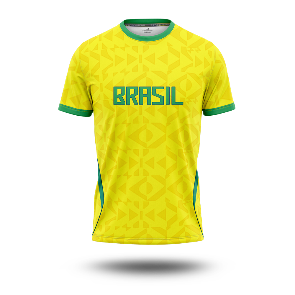 BRAZIL HOME FOOTBALL CONCEPT JERSEY SR-5027