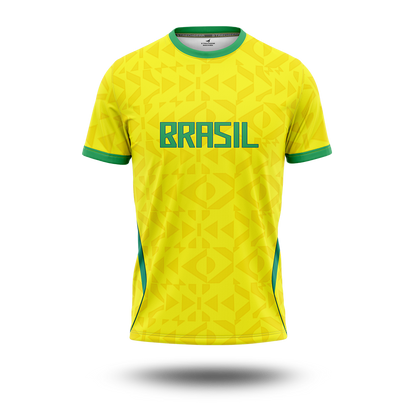 BRAZIL HOME FOOTBALL CONCEPT JERSEY SR-5027