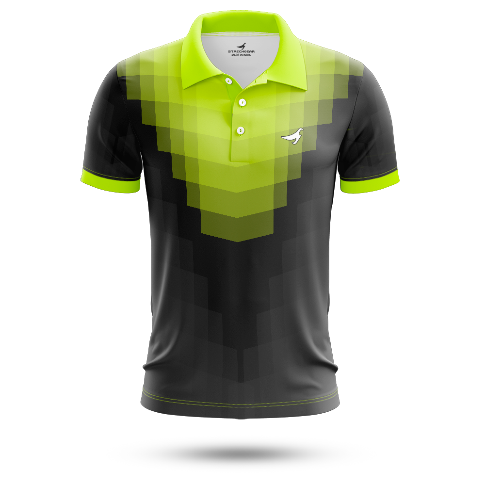 Black and Green Customised Sports Jersey