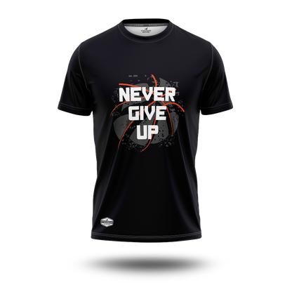 Never Give Up Active T-shirt SR-1025