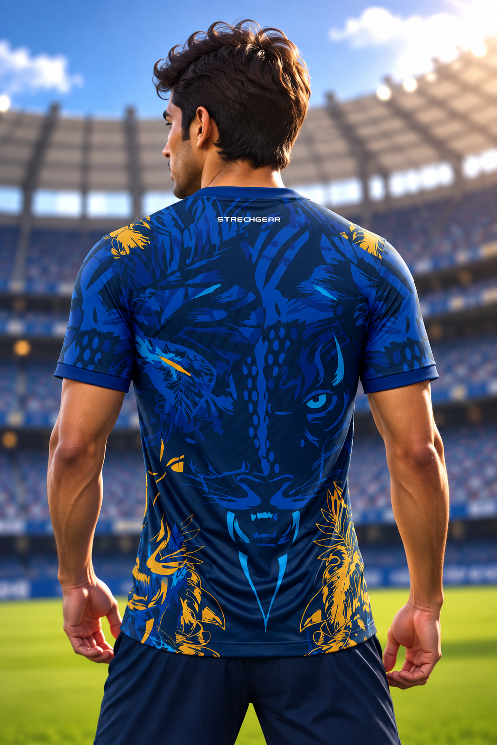 Personalised Midnight Predator Sports Jersey SR-3107 preview