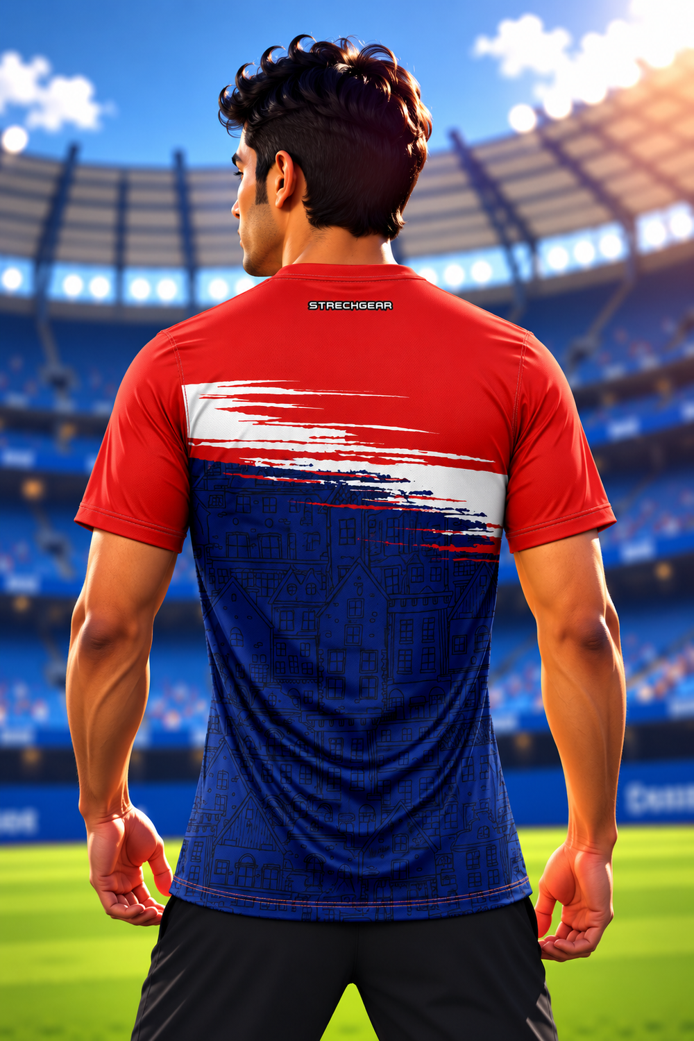 Personalised Customized  Soccer Jersey  SR-4057 preview