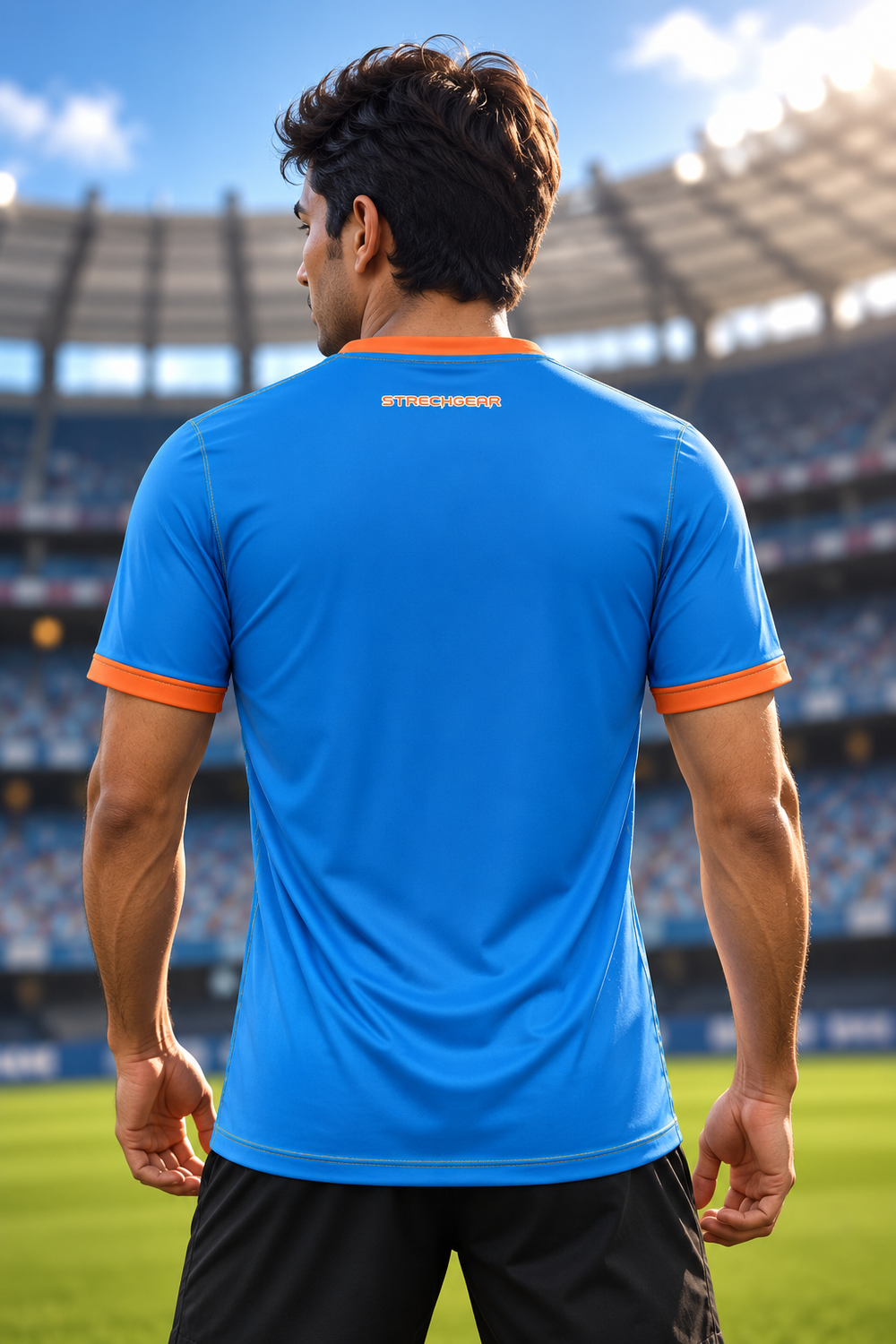 Personalised India Cricket T20 Fan Concept Jersey SR-4088 preview