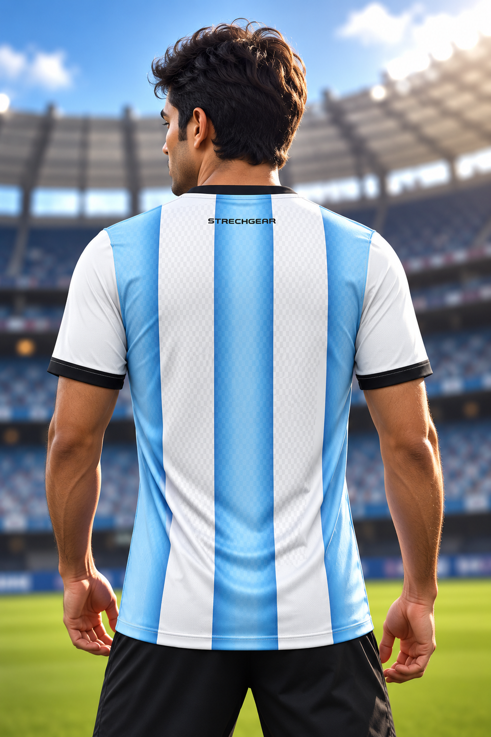 Personalised ARGENTINA HOME FOOTBALL CONCEPT JERSEY SR-5024 preview