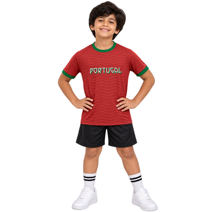 PORTUGAL HOME FOOTBALL WORLD CUP 2026 CONCEPT JERSEY SR-5025