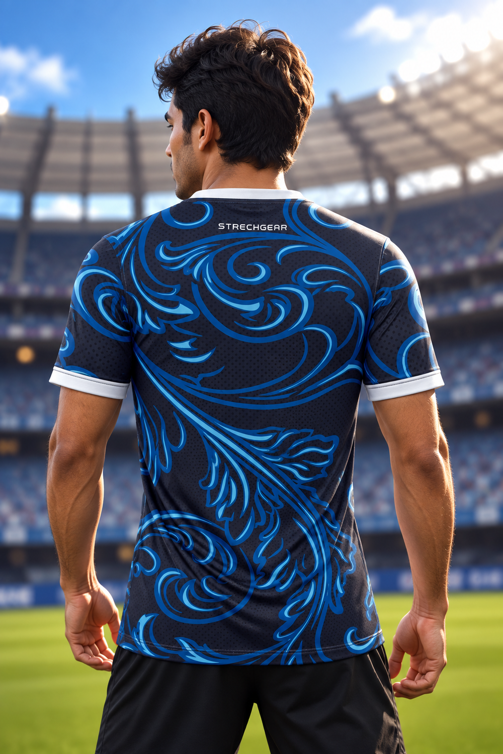 Personalised ARGENTINA AWAY FOOTBALL CONCEPT JERSEY SR-5028 preview