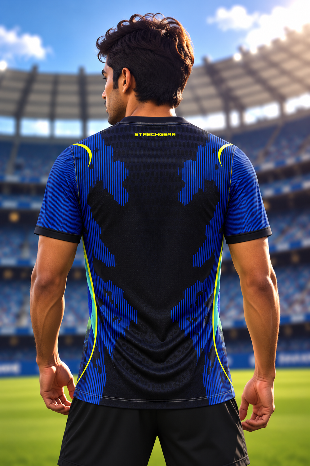 Personalised BRAZIL AWAY FOOTBALL CONCEPT JERSEY SR-5029 preview