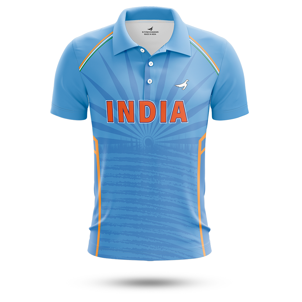 Customized India Cricket Jersey SP-2050