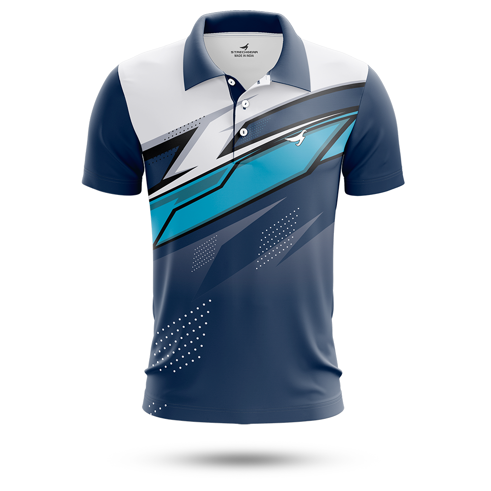 Blue Customised Sports Jersey