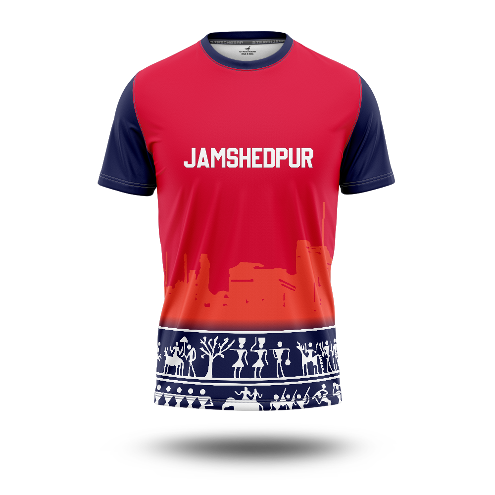 Jamshedpur FC Home Jersey Concept | Customised
