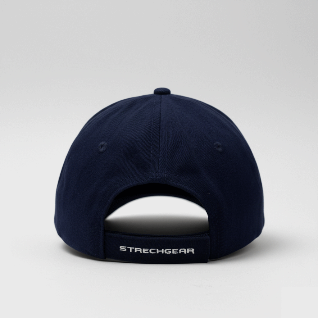 Customised Cotton Sports Cap (Navy Blue)