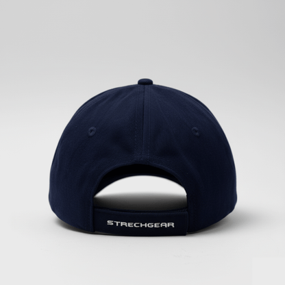 Customised Cotton Sports Cap (Navy Blue)