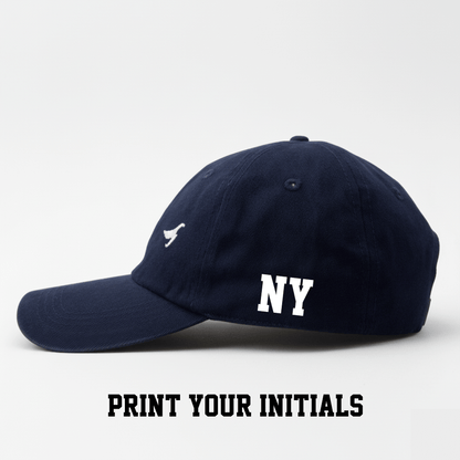 Customised Cotton Sports Cap (Navy Blue)