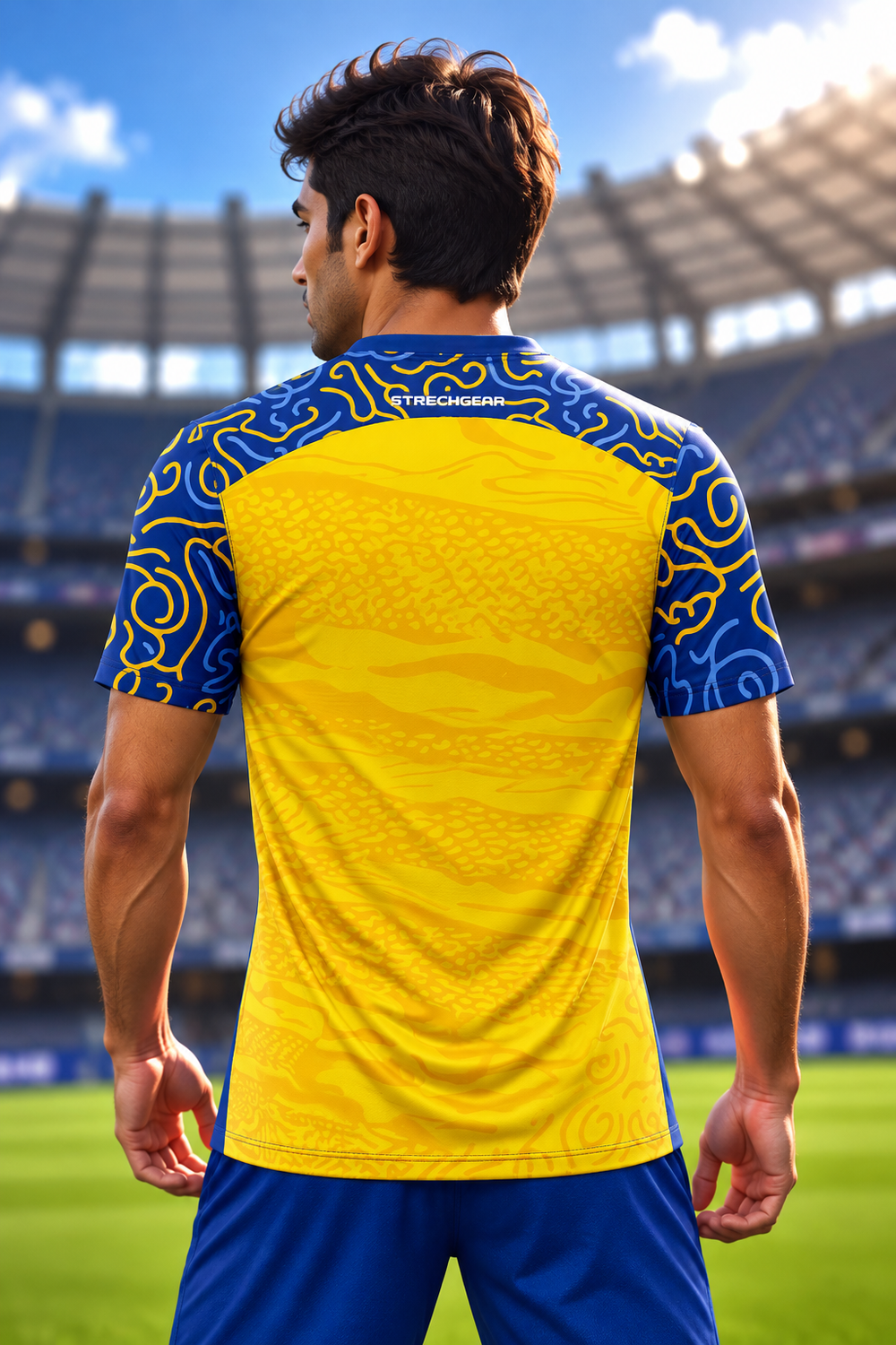 Personalised GOLDEN DYNASTY SPORTS JERSEY SR-4107 preview
