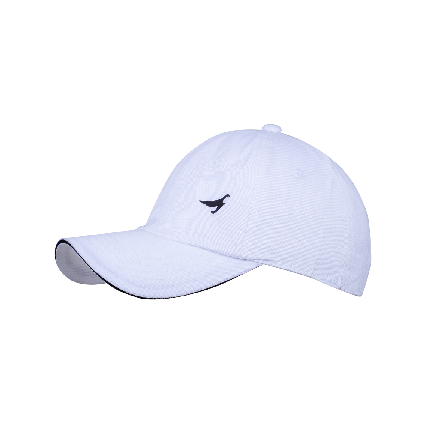Customised Cotton Sports Cap - White
