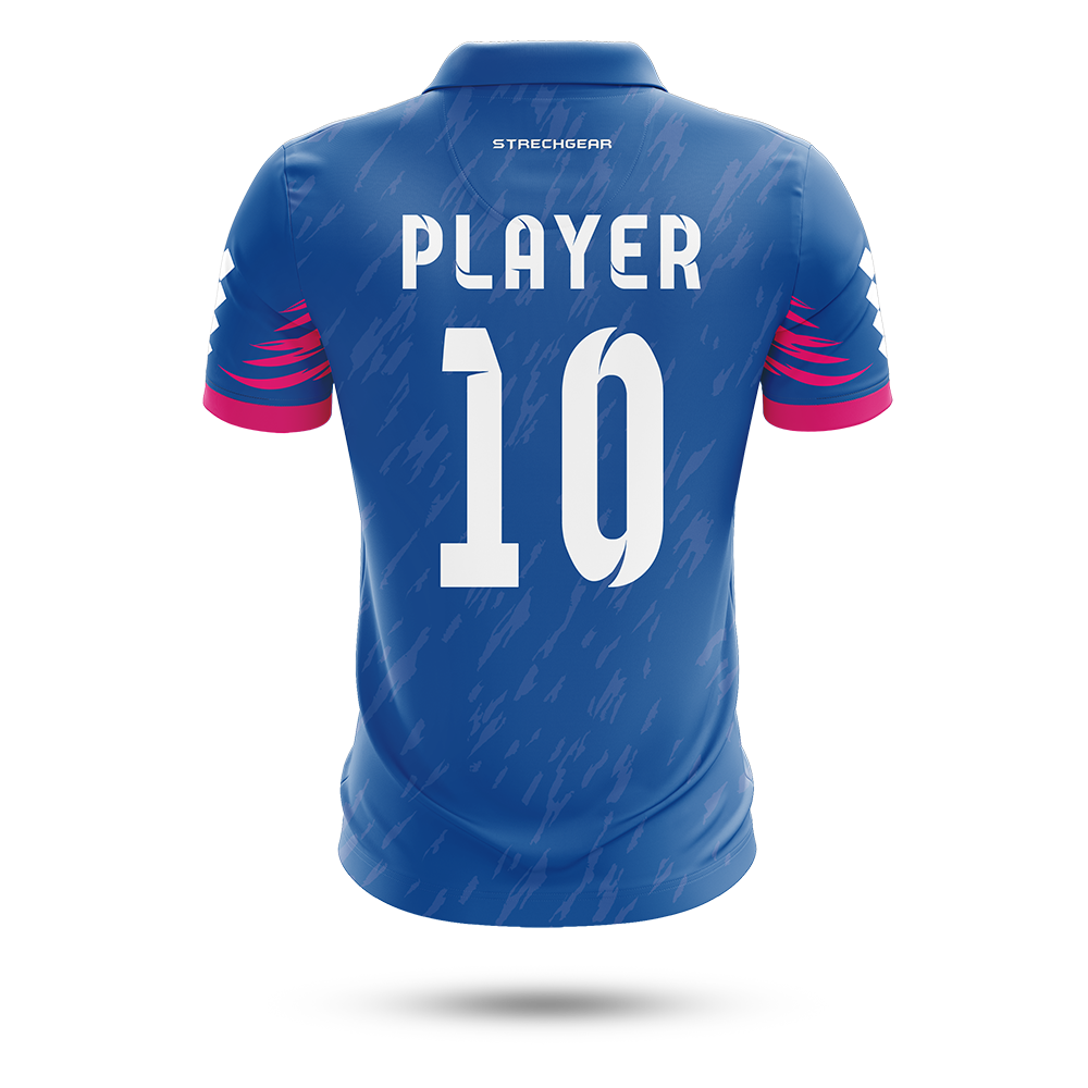 Azure Tropic Cricket Polo SP-2176