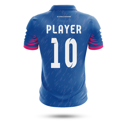 Azure Tropic Cricket Polo SP-2176