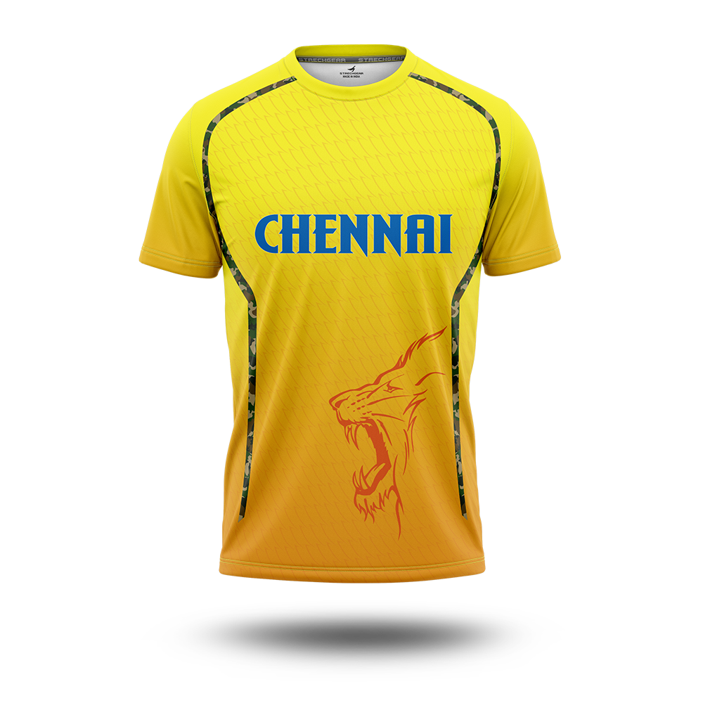 Cricket Premier League - Chennai Concept Jersey