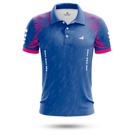 Azure Tropic Cricket Polo SP-2176