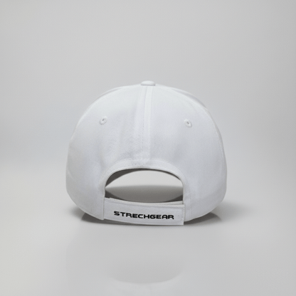 Customised Cotton Sports Cap (White)